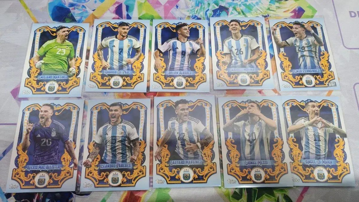 TOPPS フィレティアード アルゼンチン 優勝シーズン チャンピオンフルセット