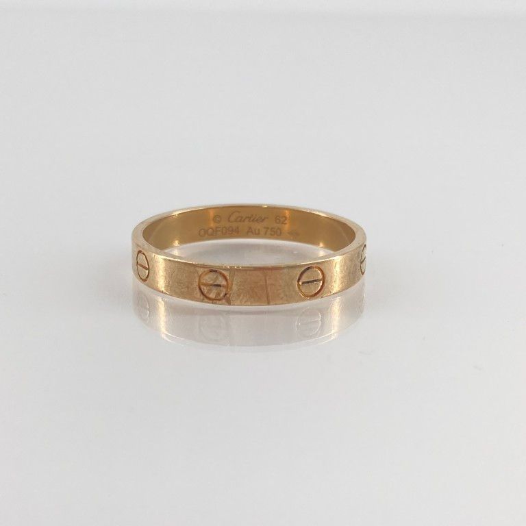 カルティエ　ミニラブ　リング　47 750(YG) 12％OFFクーポン配布中】CARTIER（カルティエ） ミニラブ（貴金属