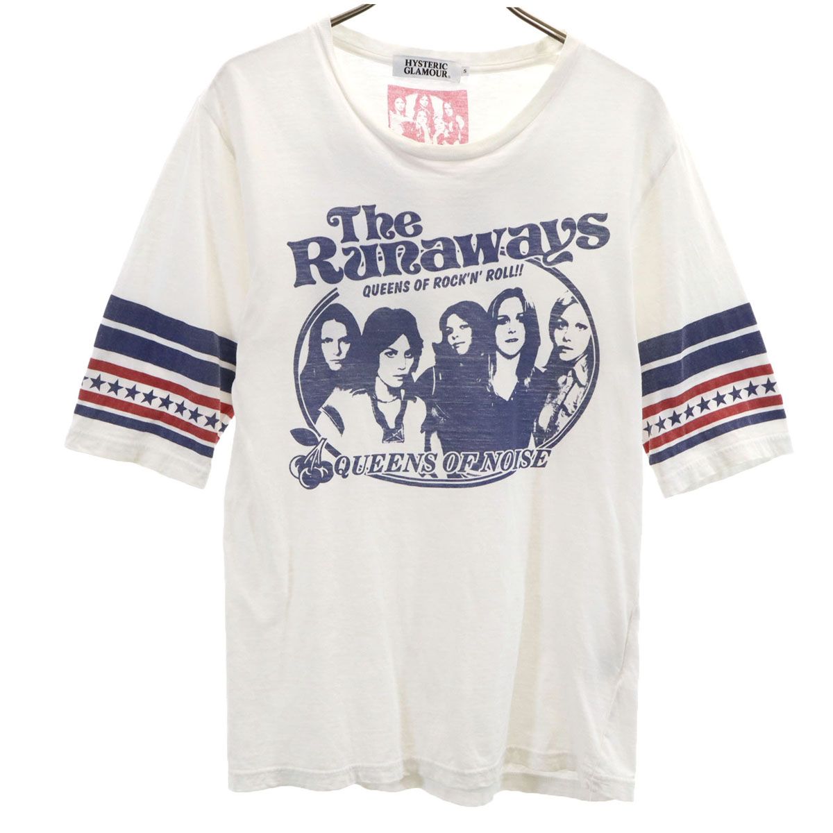 HYSTERIC GLAMOUR ヒステリックグラマー 日本製 THE RUNAWAYS 半袖 T