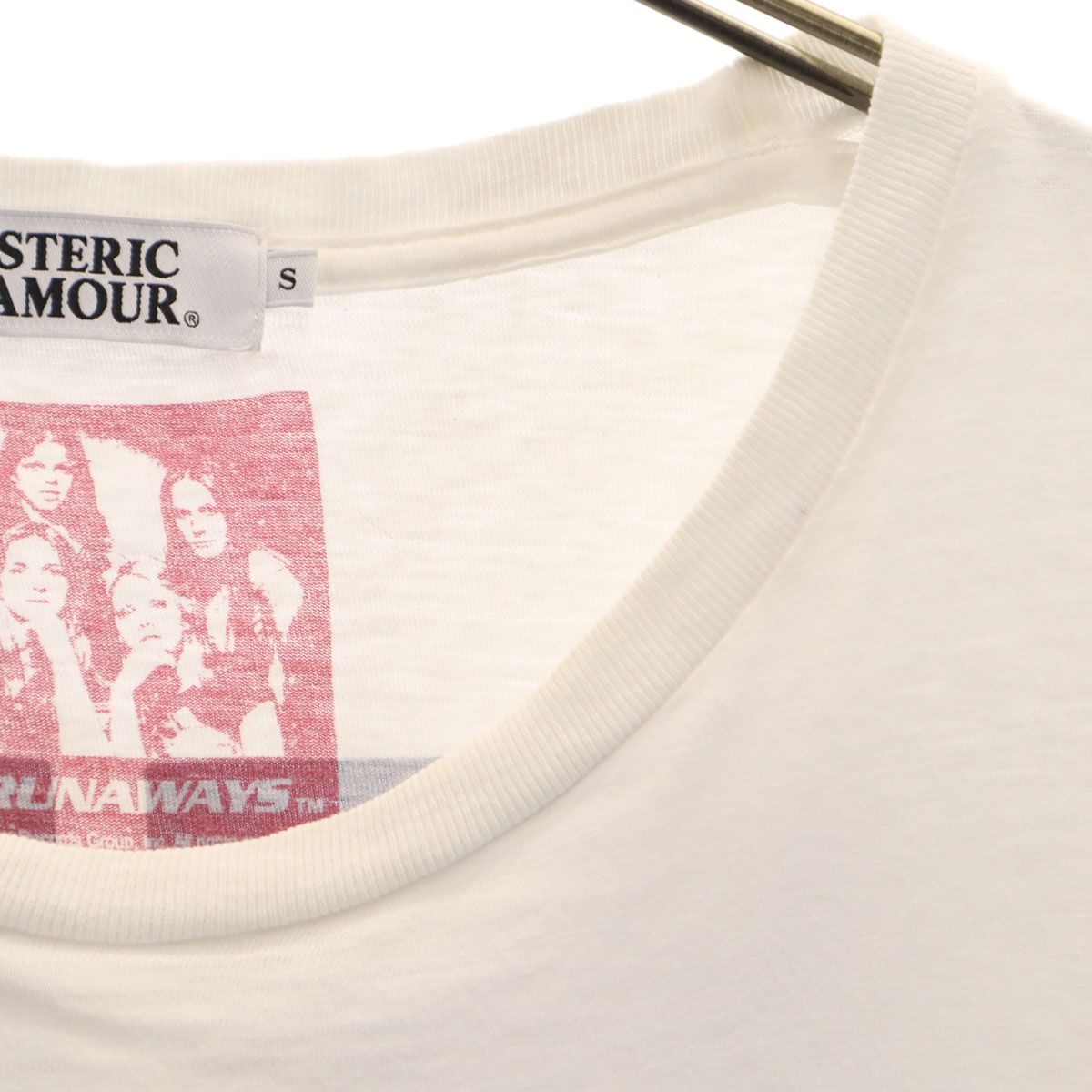 HYSTERIC GLAMOUR ヒステリックグラマー 日本製 THE RUNAWAYS 半袖 T
