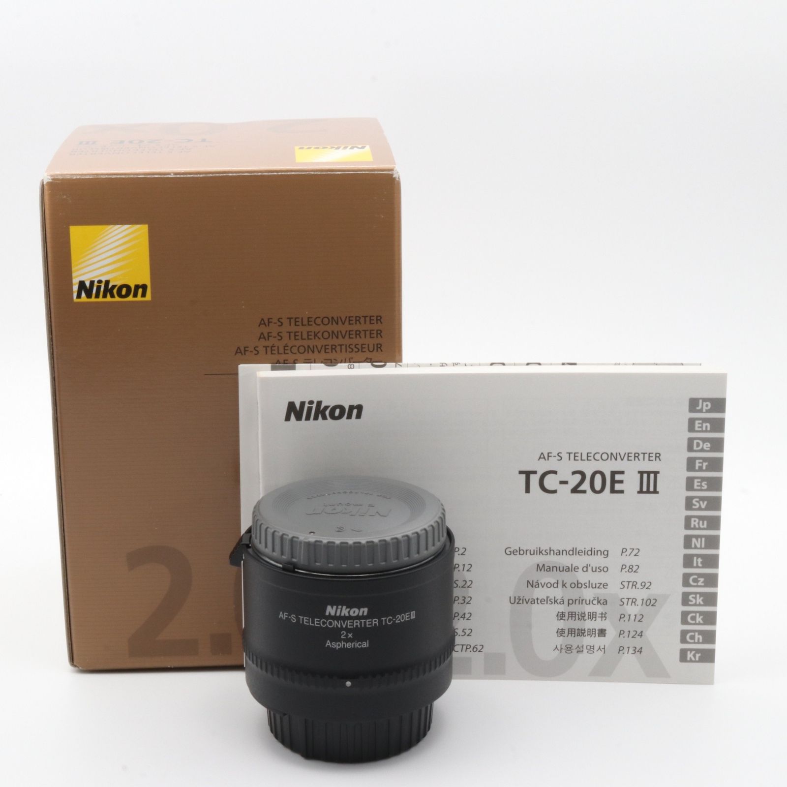 Nikon AF-S TELECONVERTER TC-20E III フルサイズ対応 (NIKON F マウント) テレコンバーター