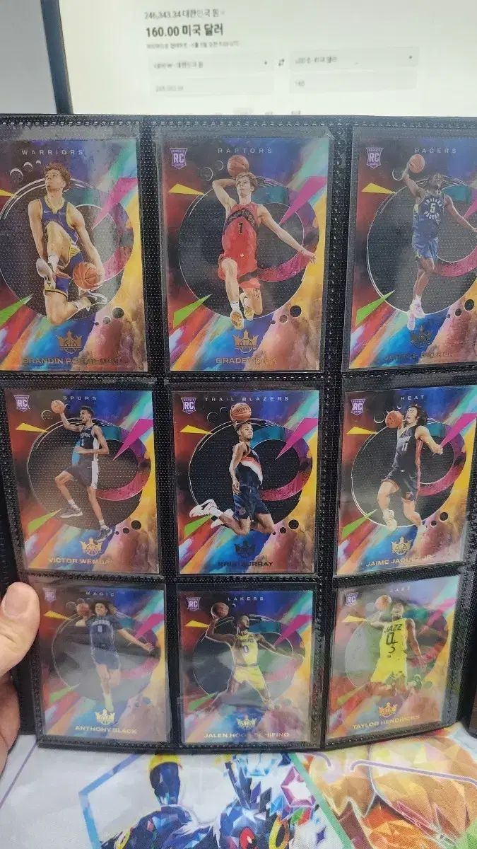 23 - 24 パニーニ コートキングス アセテート フルセット (ウェンビー含む)