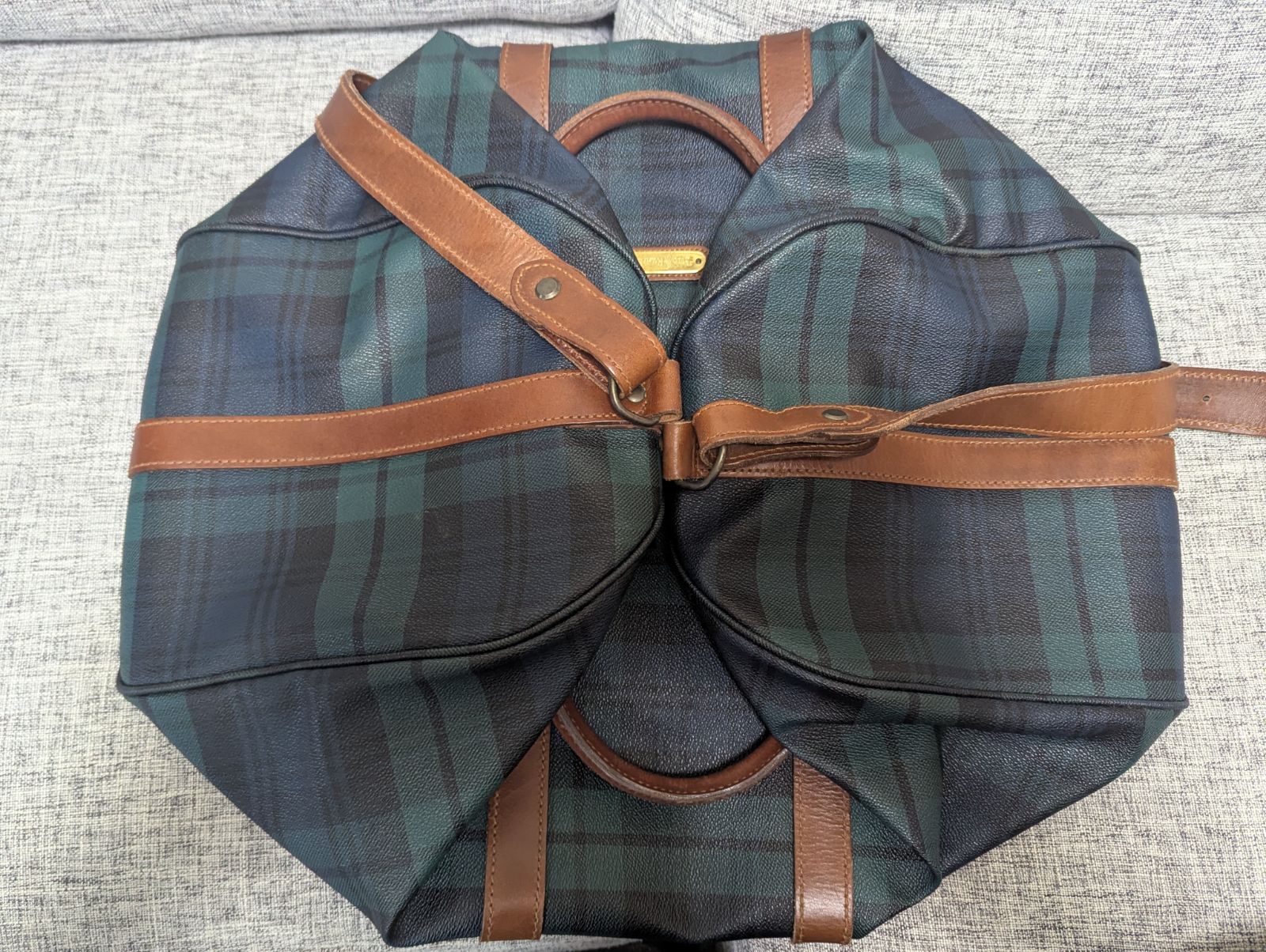 Polo RALPH LAUREN ポロラルフローレン 2way ボストンバッグ チェック