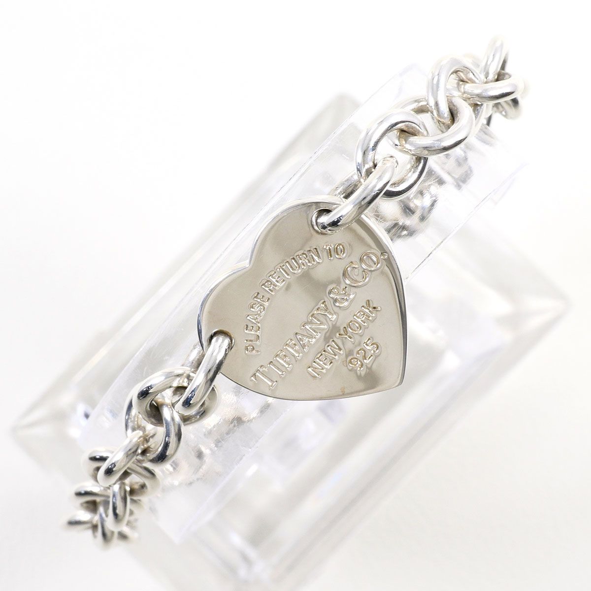 ティファニー TIFFANY&Co. リターントゥ ハートタグ シルバー925 ブレスレット 総重量約24.9g 約18cm