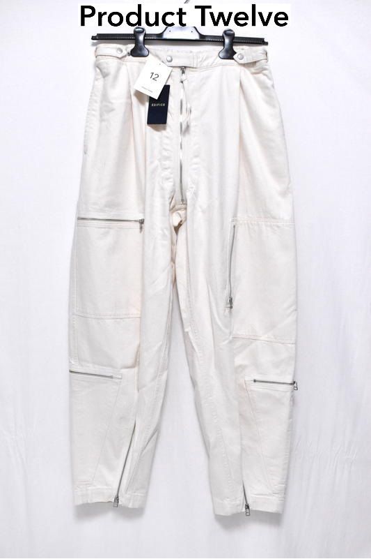 定価5万2400円】新品 Product Twelve Flight Pants denim 3