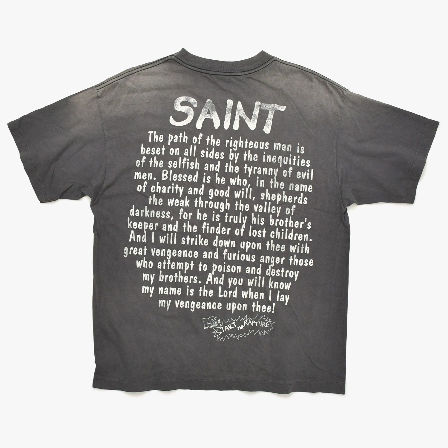 極美品 SAINT MICHAEL セントマイケル 半袖Tシャツ SM-HR8-0000-015 