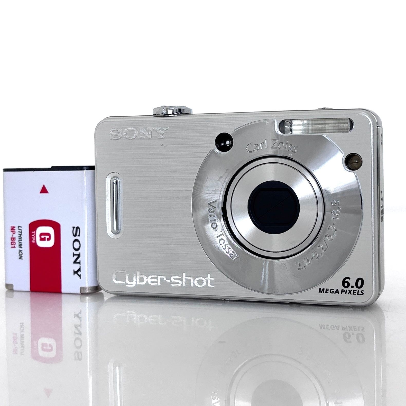 ソニー】SONY Cyber-shot DSC-W50 コンパクトデジタルカメラ #T445