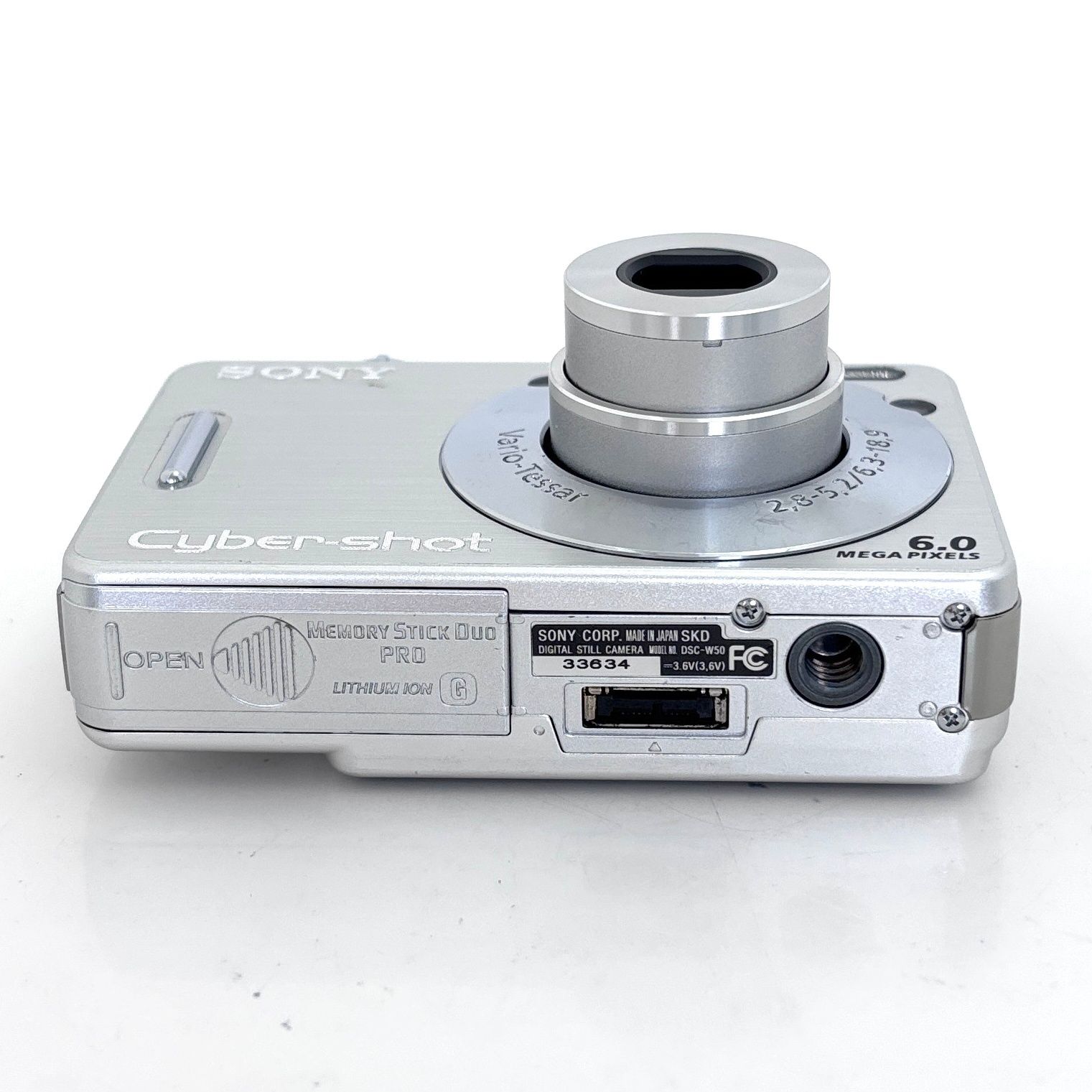ソニー】SONY Cyber-shot DSC-W50 コンパクトデジタルカメラ #T445 
