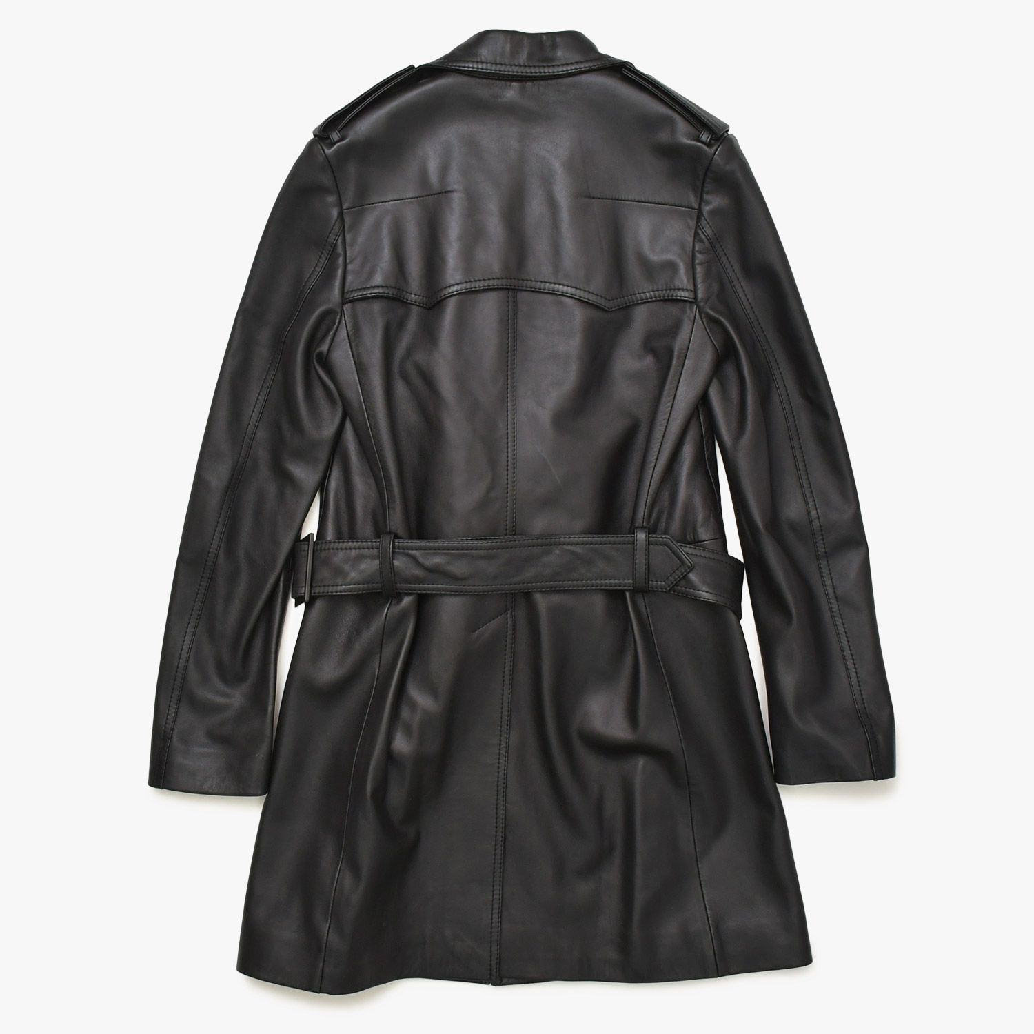 DIOR HOMME ディオール オム レザートレンチコート 6HH5034001 サイズ 