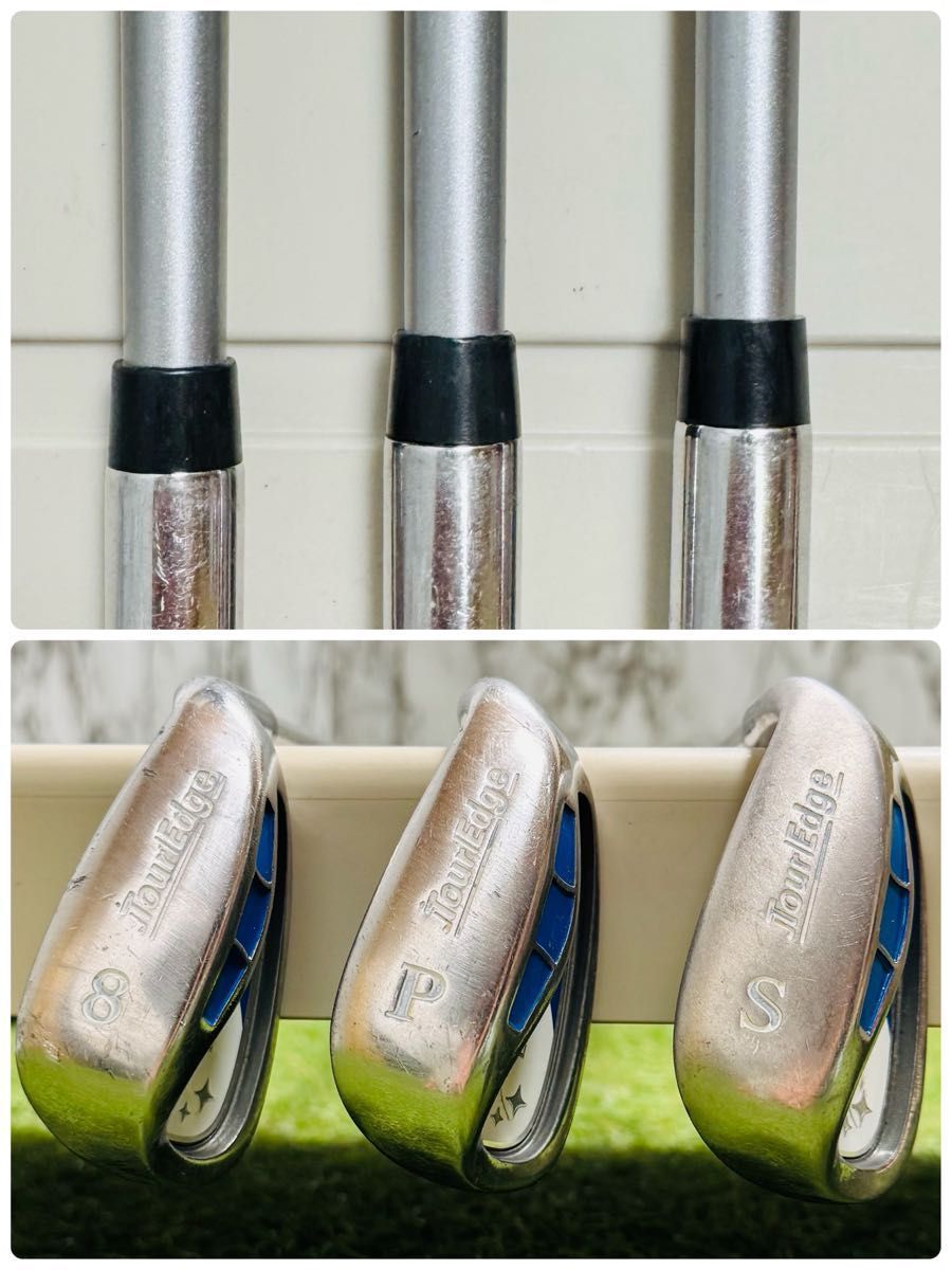 良品】ツアーエッジ レディーエッジ レディースゴルフセット 7本 L