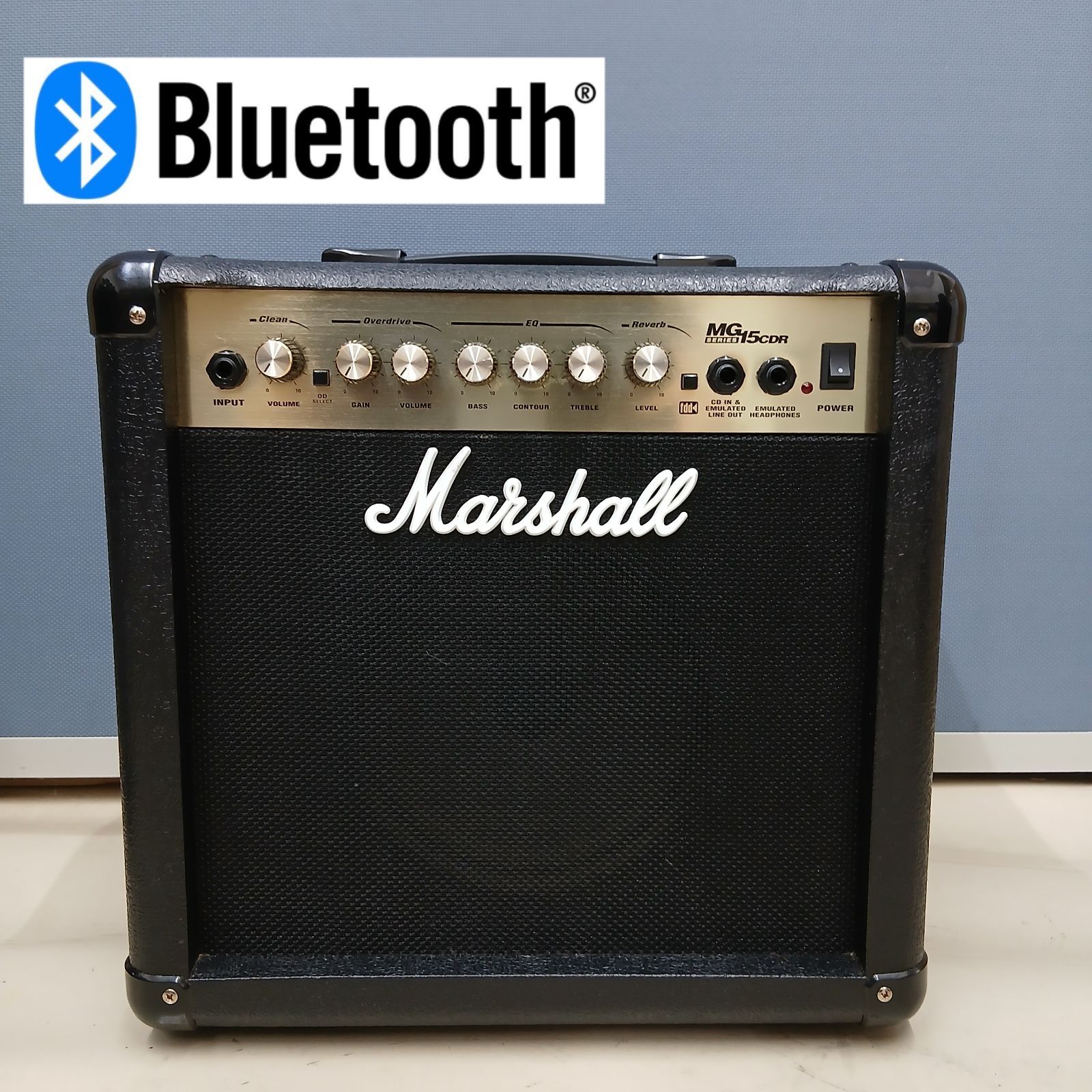 Marshall MG15CDR ギターアンプ Bluetooth機能搭載