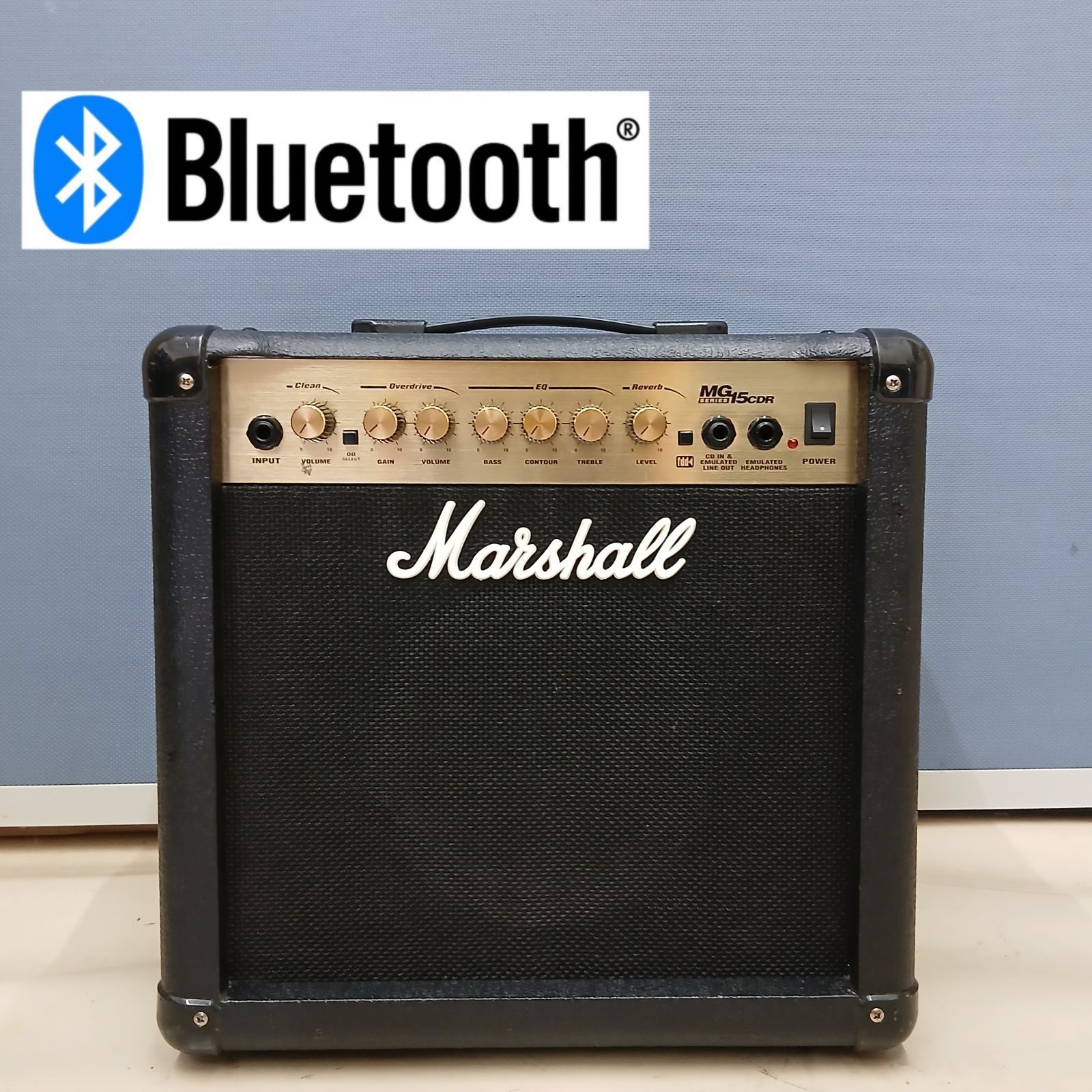 Marshall MG15CDR ギターアンプ Bluetooth機能搭載