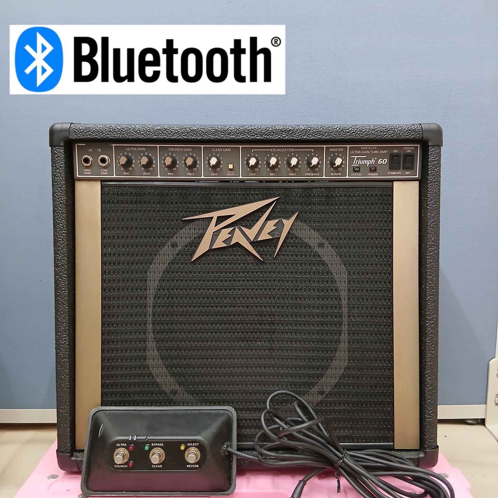 Peavey Triumph 60 ギターアンプ Bluetooth機能搭載 27,300円