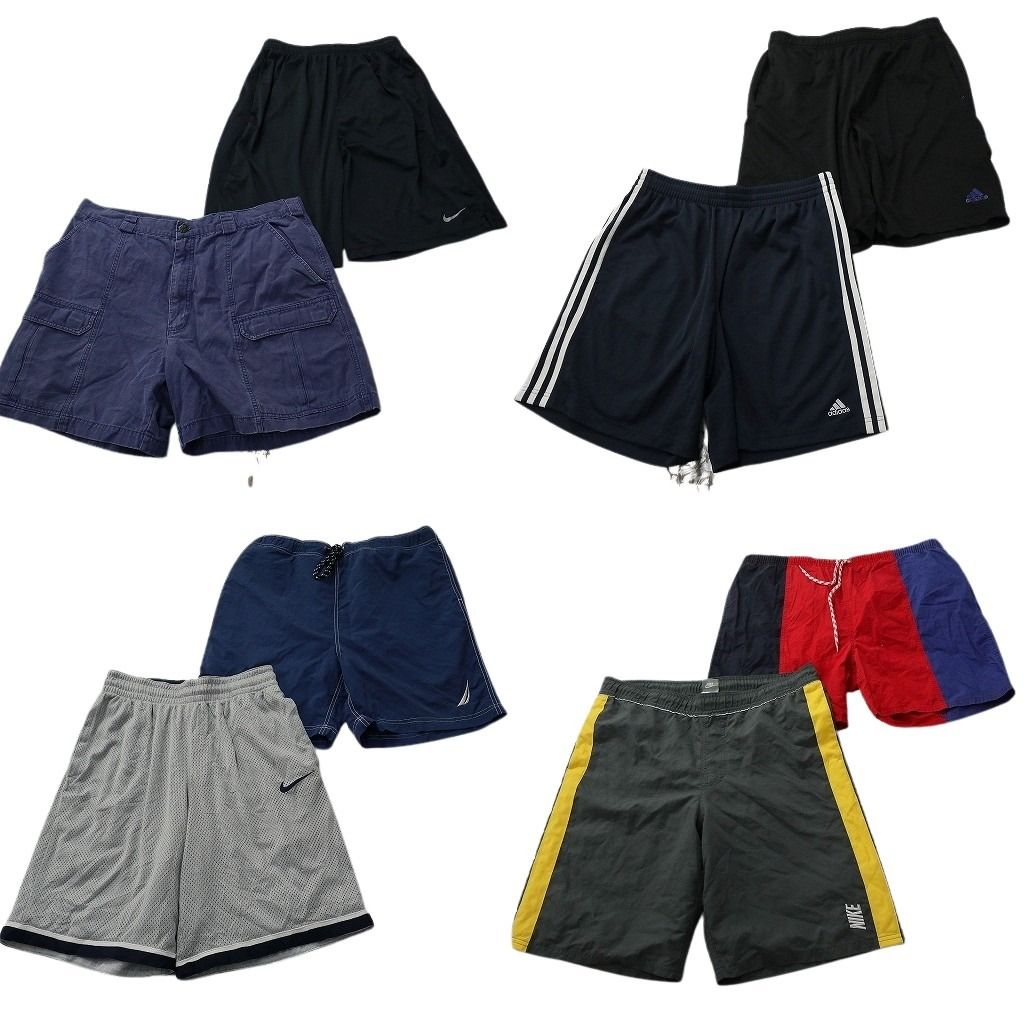 古着卸 まとめ売り ブランドMIX ショートパンツ 8枚セット ( メンズ M ) ノーティカ ノースフェイス ナイキ 中古 古着 NF1046 10,934円