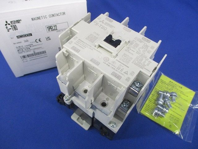 プラグインユニット付サーキットブレーカ 3P50A AC200V モーター保護