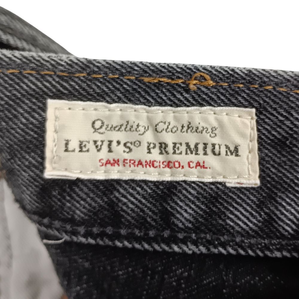 LEVIS リーバイス × BEAMS PC9-00501-3378 501 セルビッチ デニムパンツ ブラック サイズ30 正規品 / 40991 LEVIS リーバイス × BEAMS PC9-00501-3378 501 セルビッチ デニム