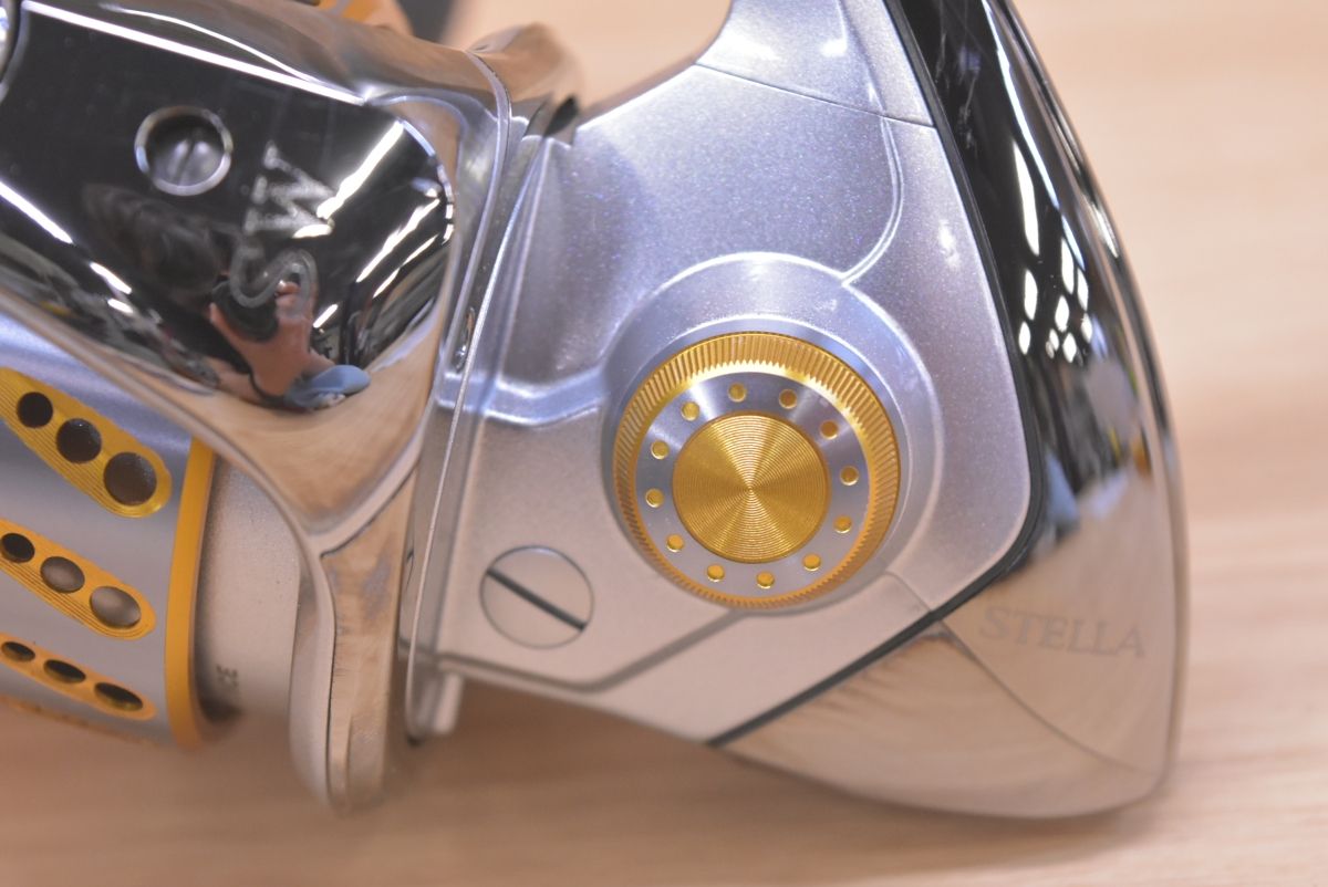 シマノ 08 ステラ SW 10000XG 夢屋ハンドル付き スピニングリール