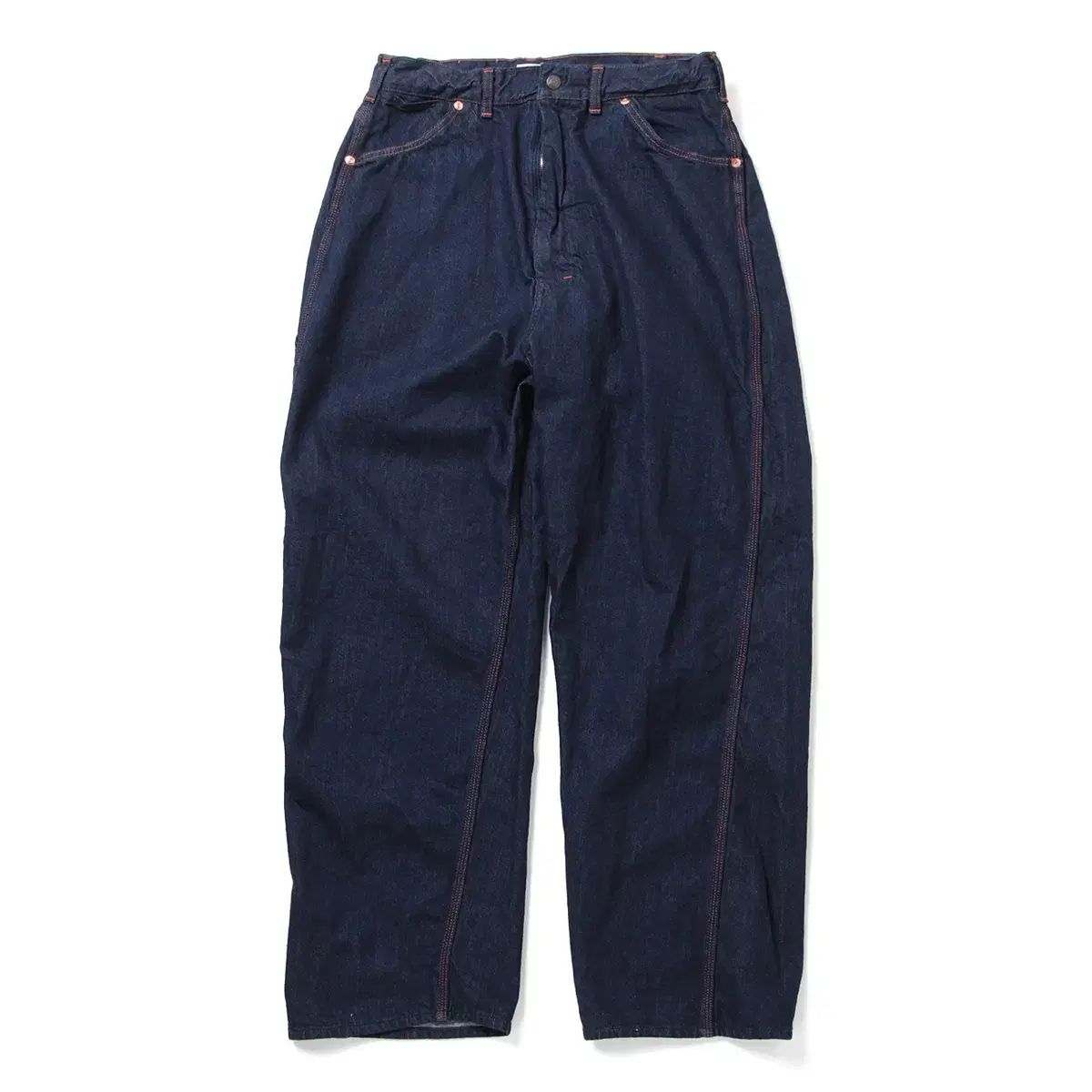 シオタ デニム ペインター パンツ ネイビー ワンウォッシュ 5サイズ