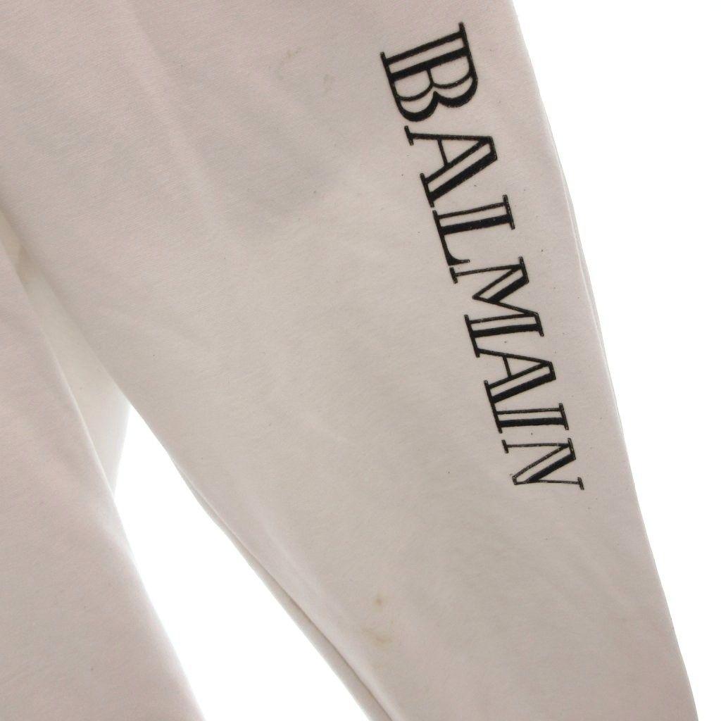 バルマン BALMAIN ジョガーパンツ イージー ゴムウエスト ロゴ