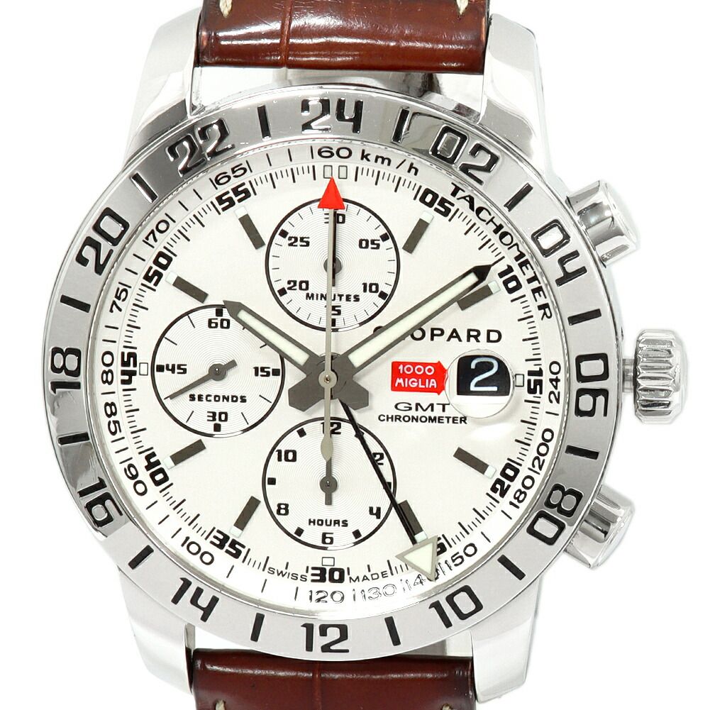 ショパール ミッレミリア GMT クロノ 16/8992/3 メンズ 224,700円