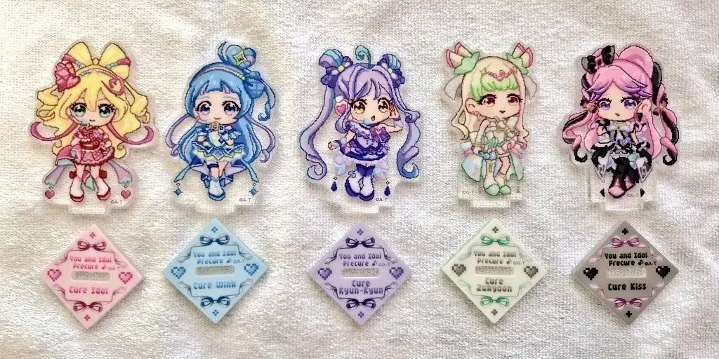 出品 あなたとKPOP アイドル プリキュア ドット Arcs アクリル セット