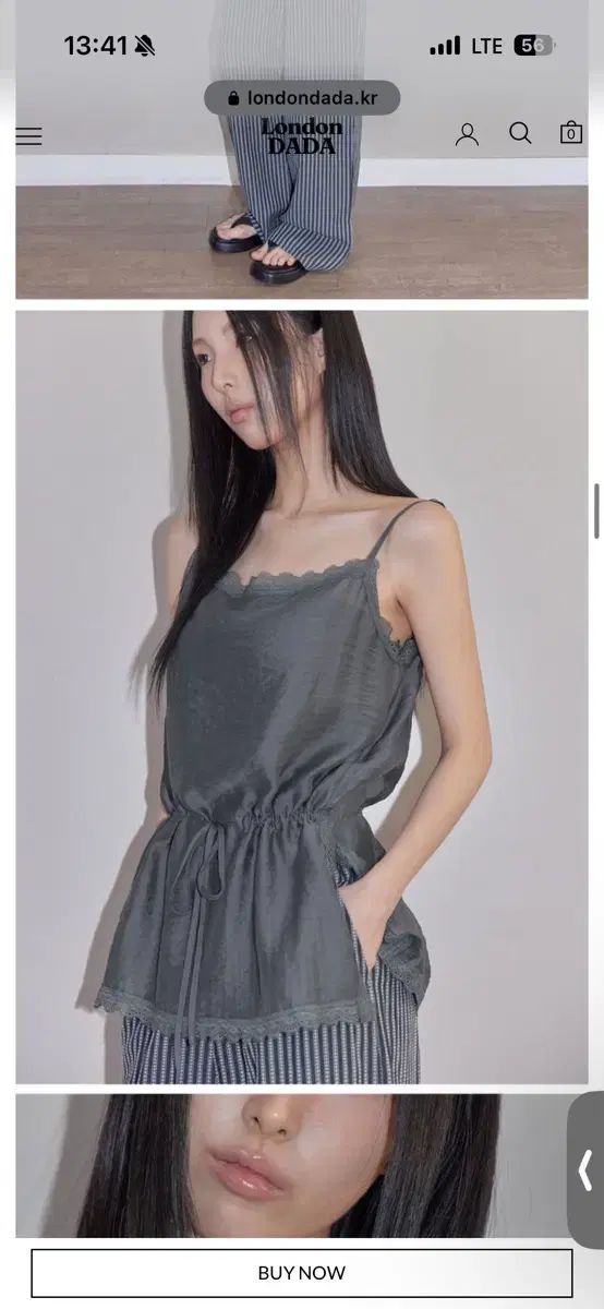 <新品> ロンドンDA DA! スリーブレス グレー スモールサイズ 出品