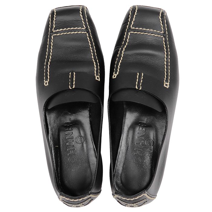 SALE】CHANEL シャネル ヴィンテージ ローファー サイズ 34.5