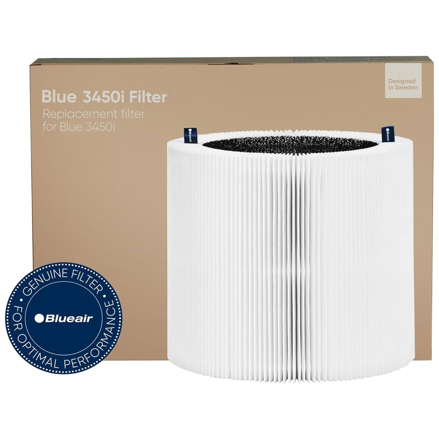 ブルーエア(Blueair)【純正品】空気清浄機フィルター Blue Max 3450i 交換用フィルター パーティクルプラス カーボン 110412t f6358ac3