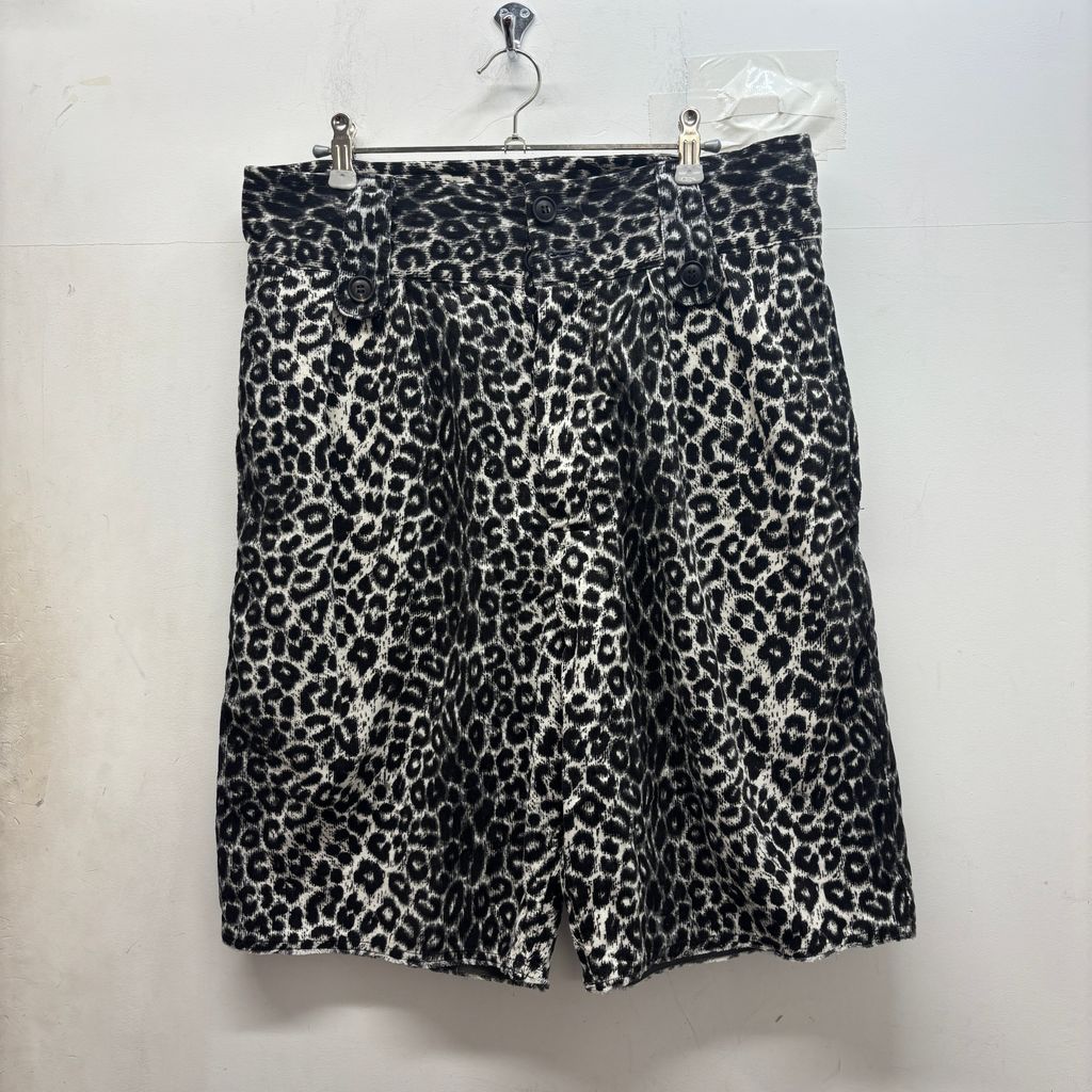 visvim ビズビム 23SS CORONEL SHORTS LEOPARD ショーツ ハーフパンツ 0123105008009 レオパード size:2【中目黒B06】