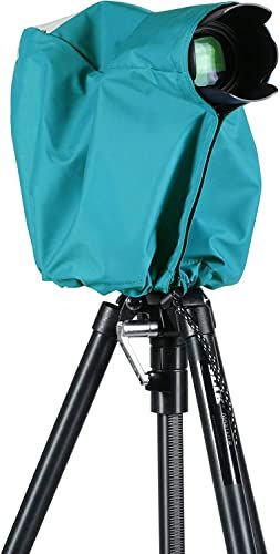 ケンコー(Kenko) カメラレインカバーHT Lサイズ 撥水・透湿素材採用 望遠レンズ用 ターコイズブルー KRG-RC01LTQYZ