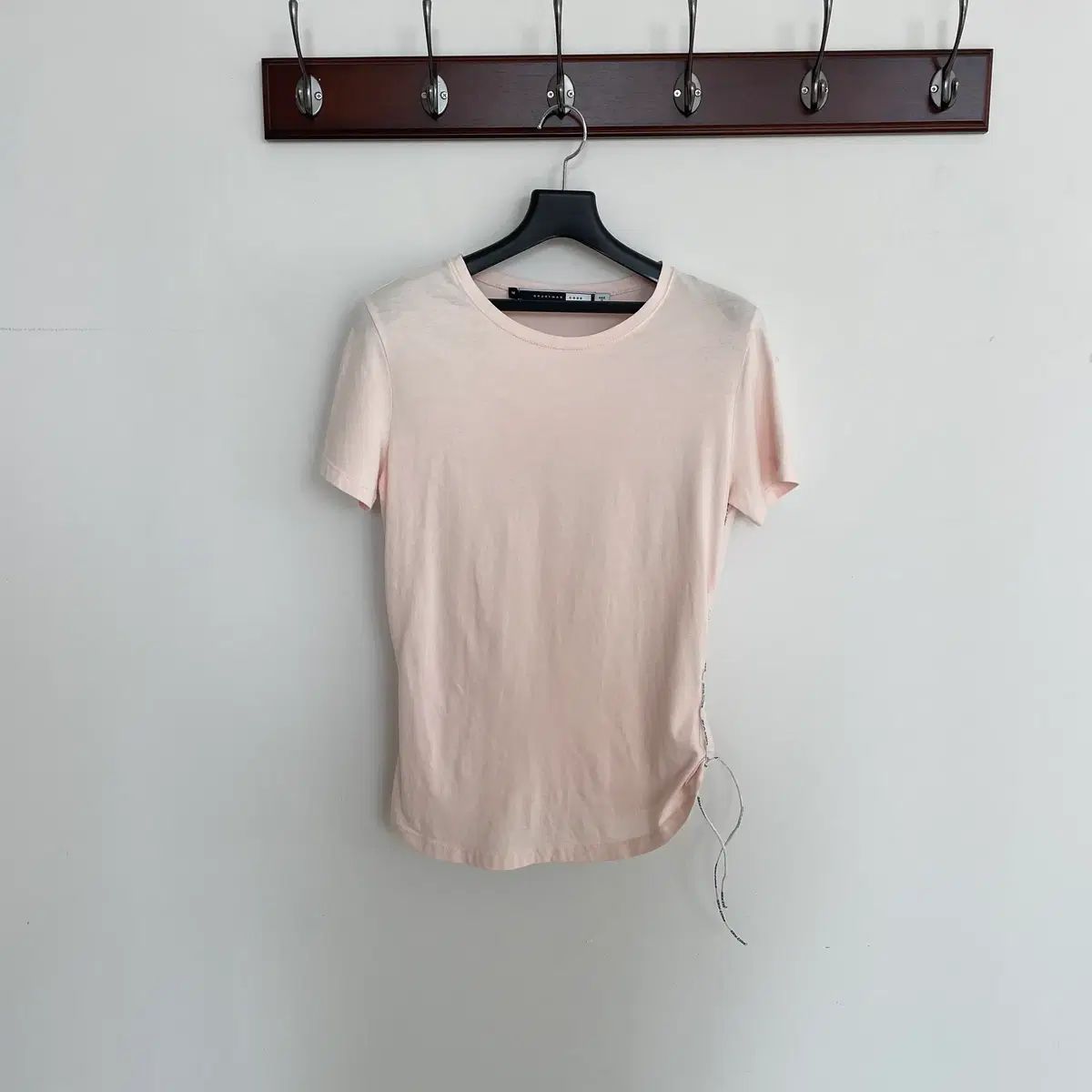 MAX MARA マックスマーラ スポーツマックス サイド アイレット シャーリング デザインテープ 半袖 Tシャツ
