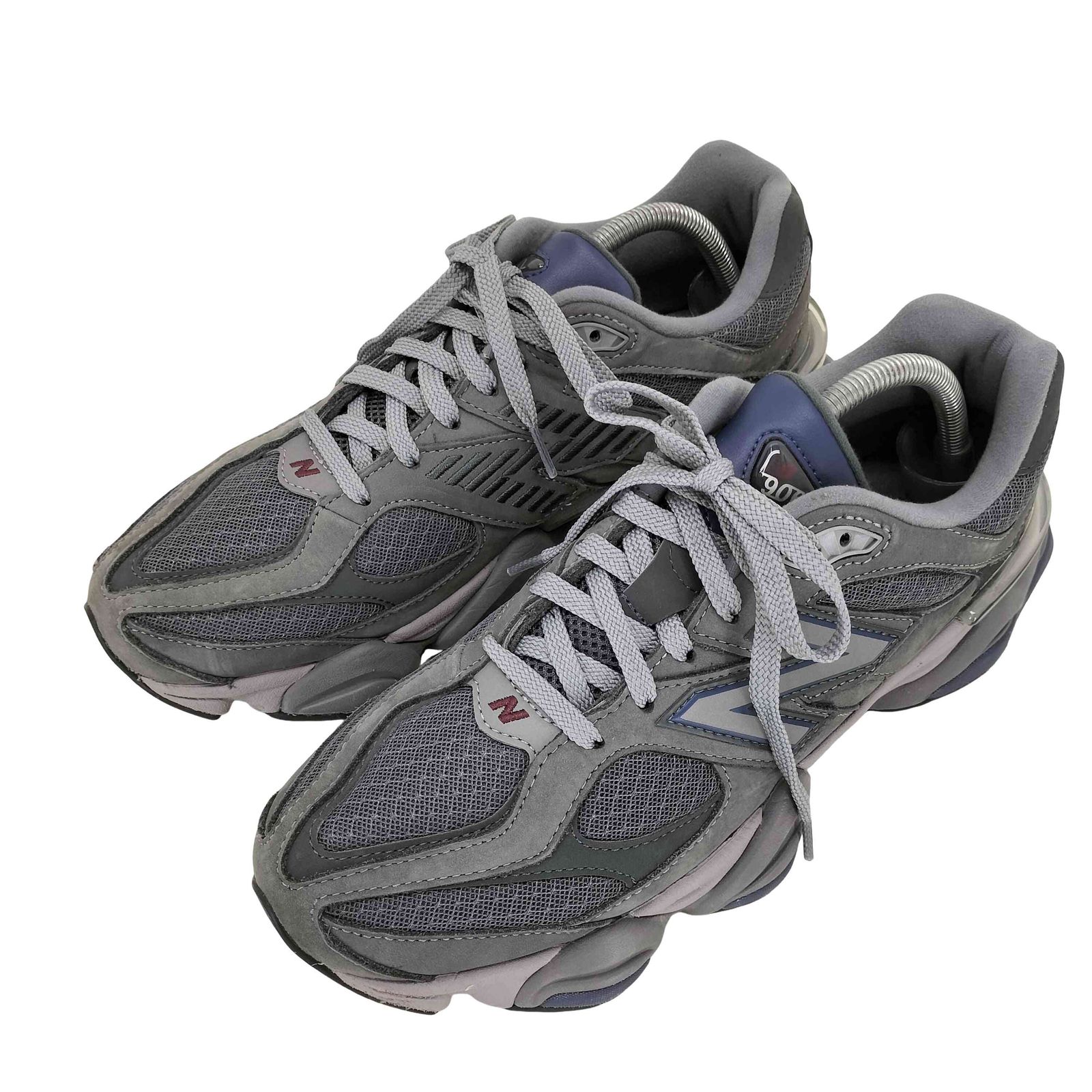 ニューバランス NEW BALANCE U9060ECC GRAY ヌバック メッシュ コンビスニーカー メンズ JPN：27.5