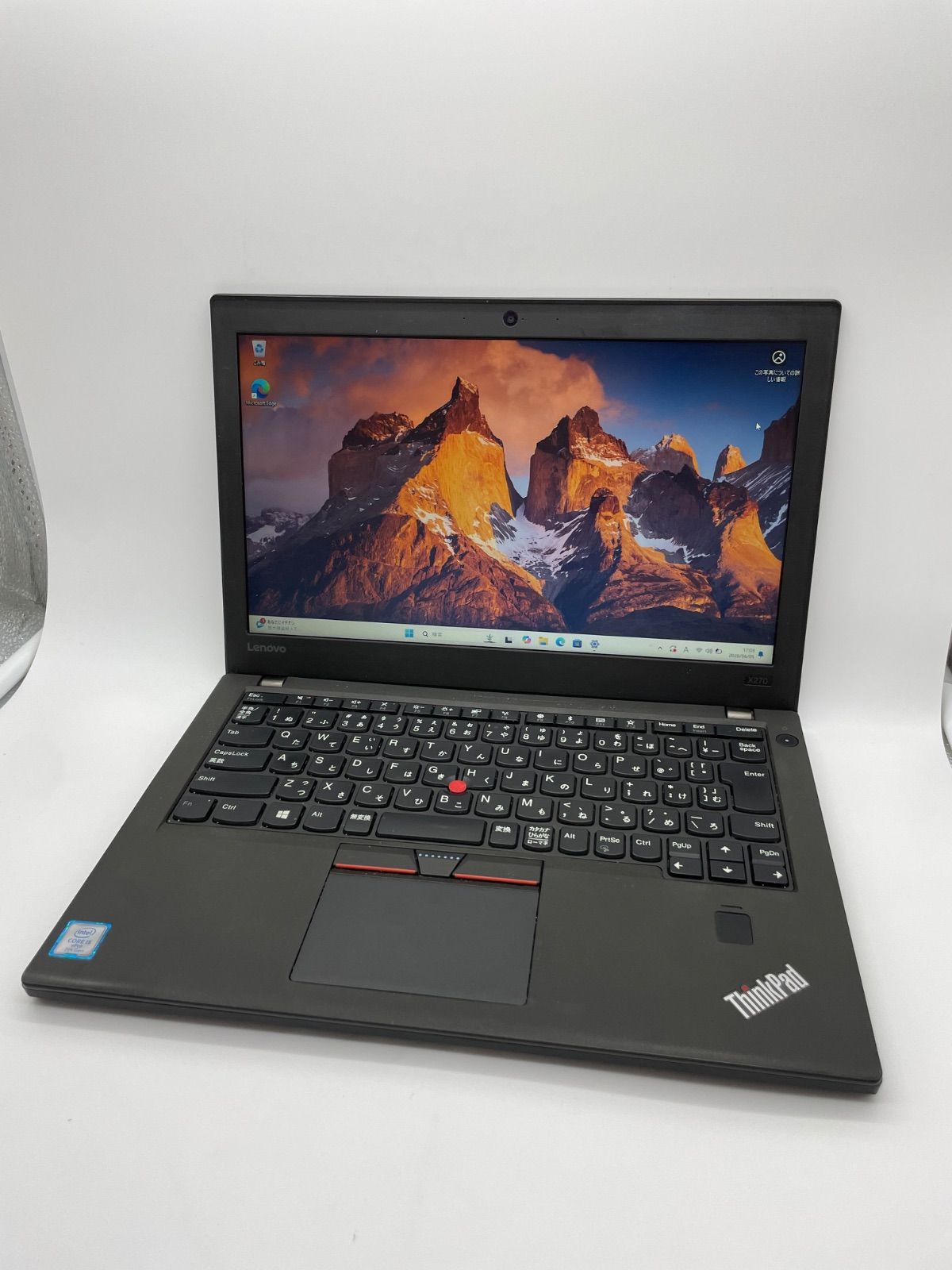 ThinkPad X270 / Intel Core i5-7300U / SSD128GB / メモリ8GB / Windows11Pro / 動作確認済み