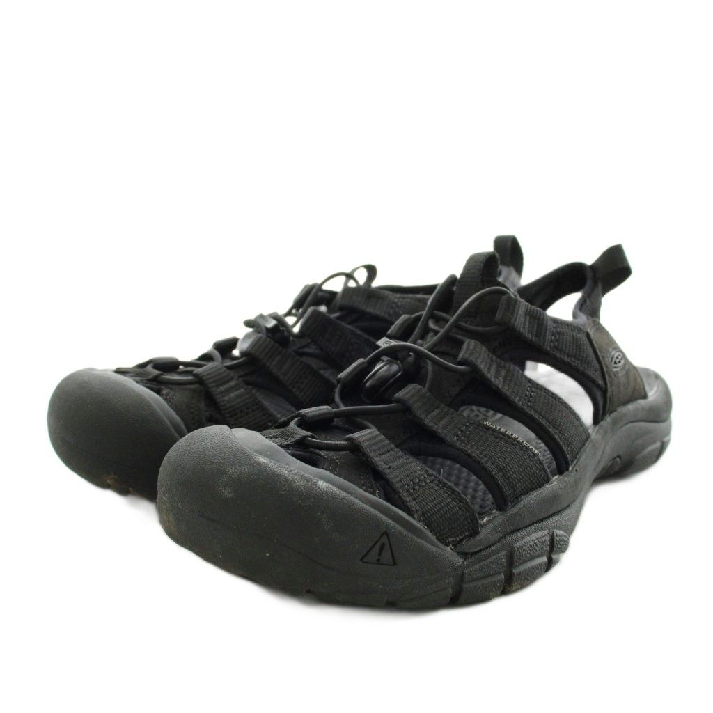 キーン KEEN ニューポートH2 サンダル 25.0cm 黒 ブラック /AN61