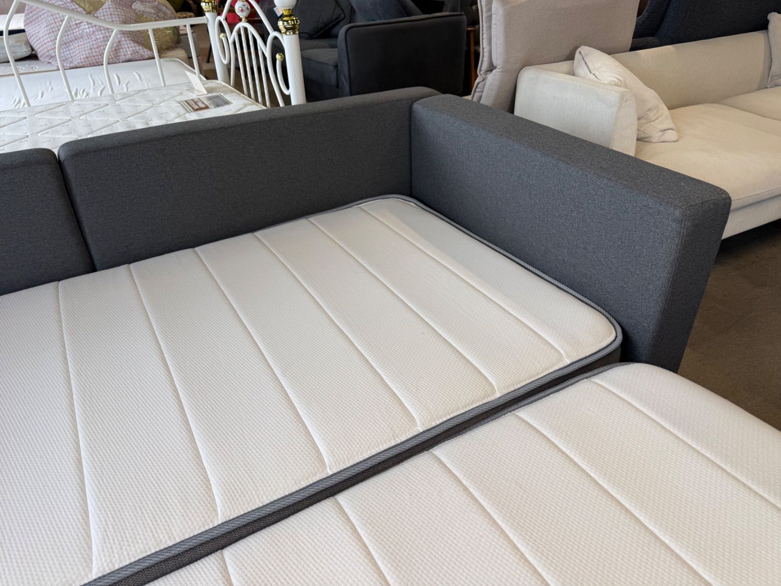19万 ニトリ 組み合わせベッド シングル セミダブル - メルカリ