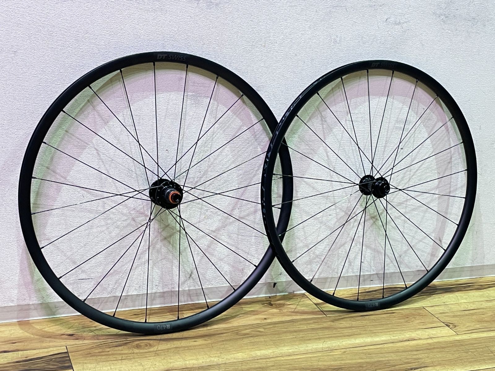 h0014 □USED□ DT SWISS ディーティースイス R470 DB アルミ ディスク
