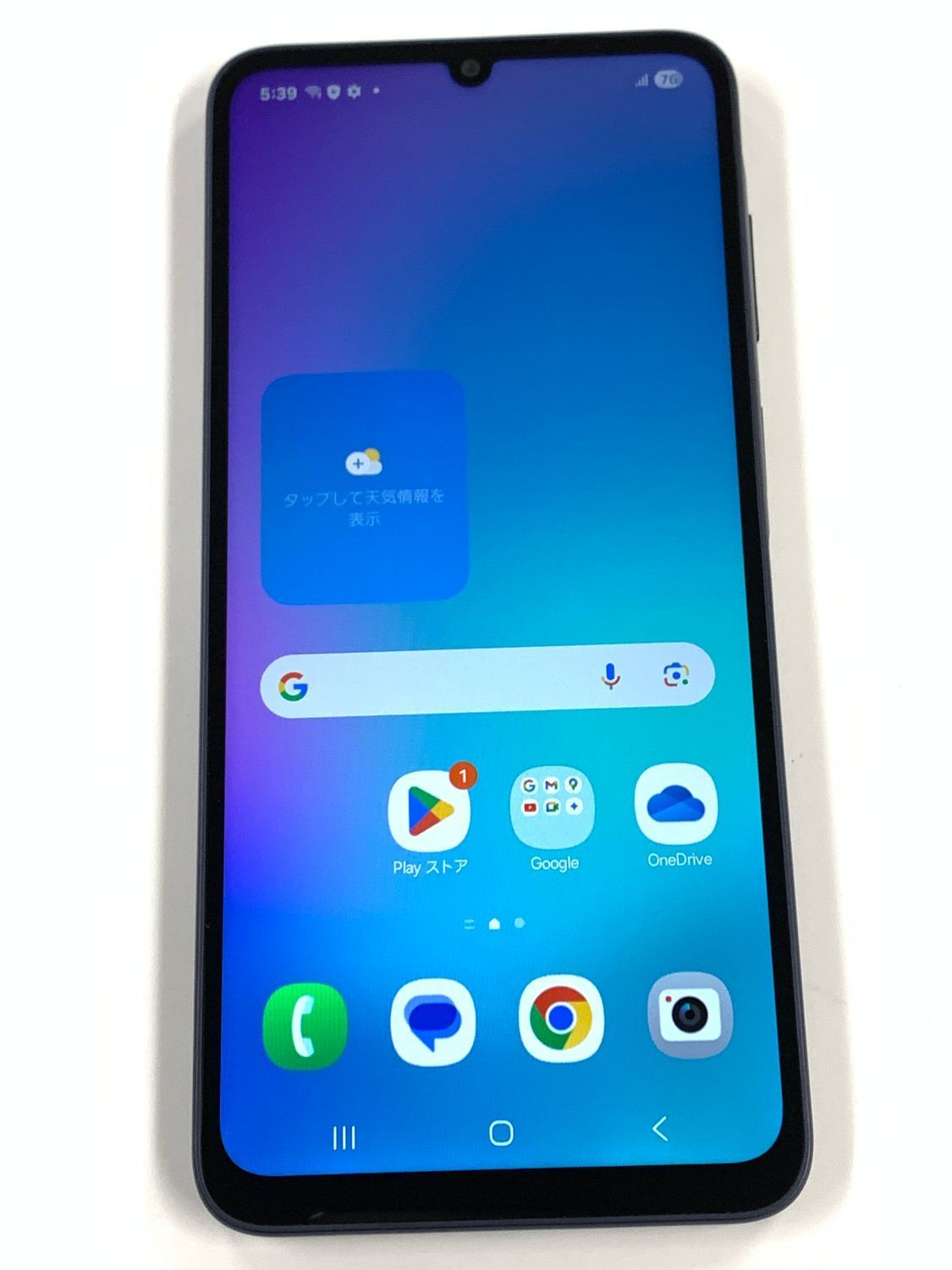 新品同様 SIMフリーau Galaxy A25 5G SCG33 ブラック