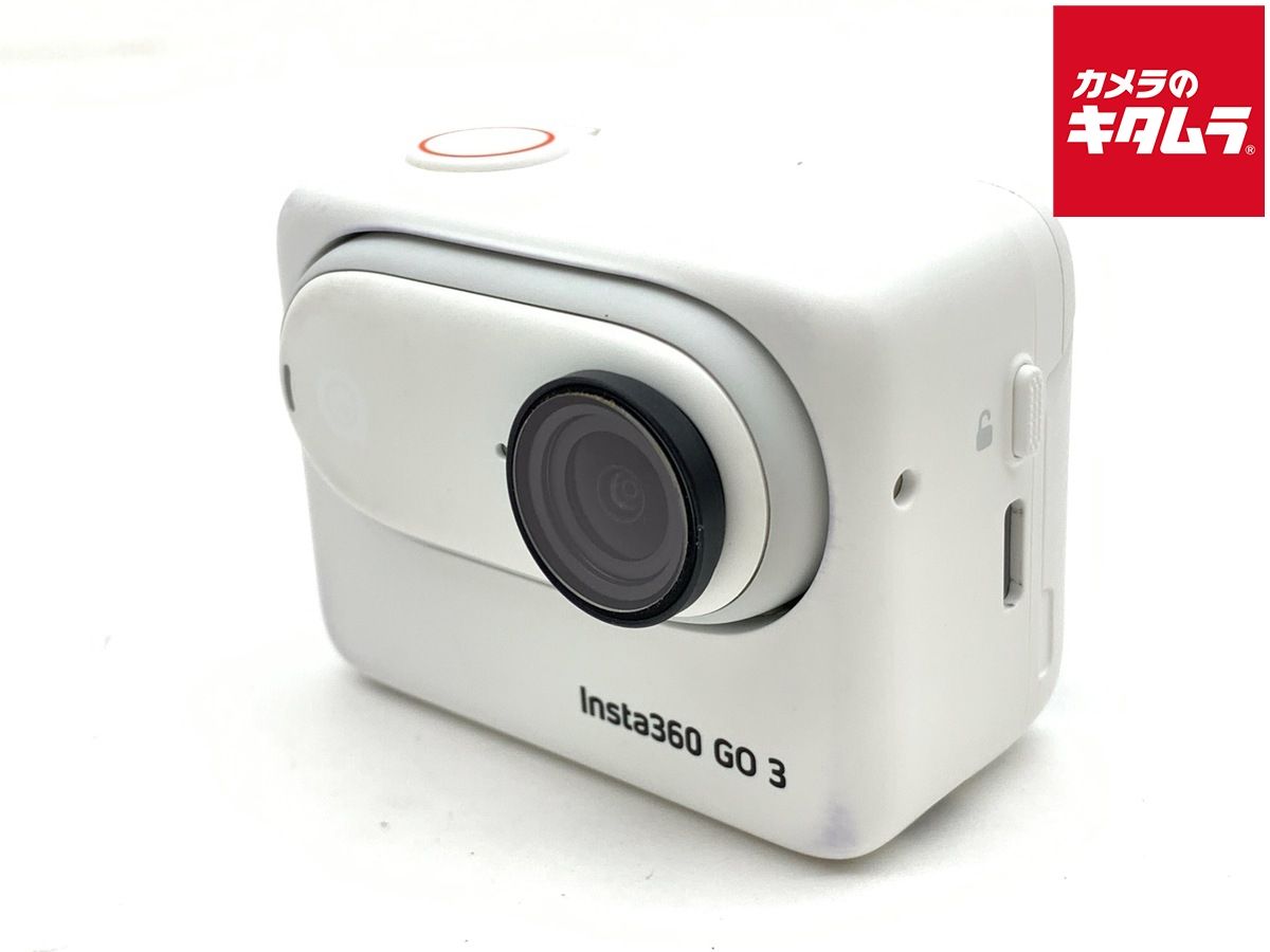 【中古】 【並品】 Insta360 GO 3（128GB）アークティックホワイト（CINSABKA_GO306）