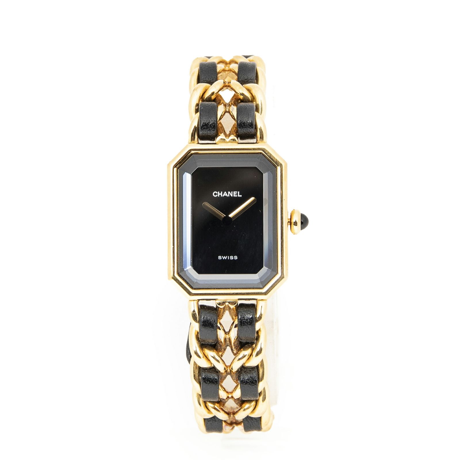 [中古] CHANEL シャネルプルミエールブラック/ゴールド金メッキA
