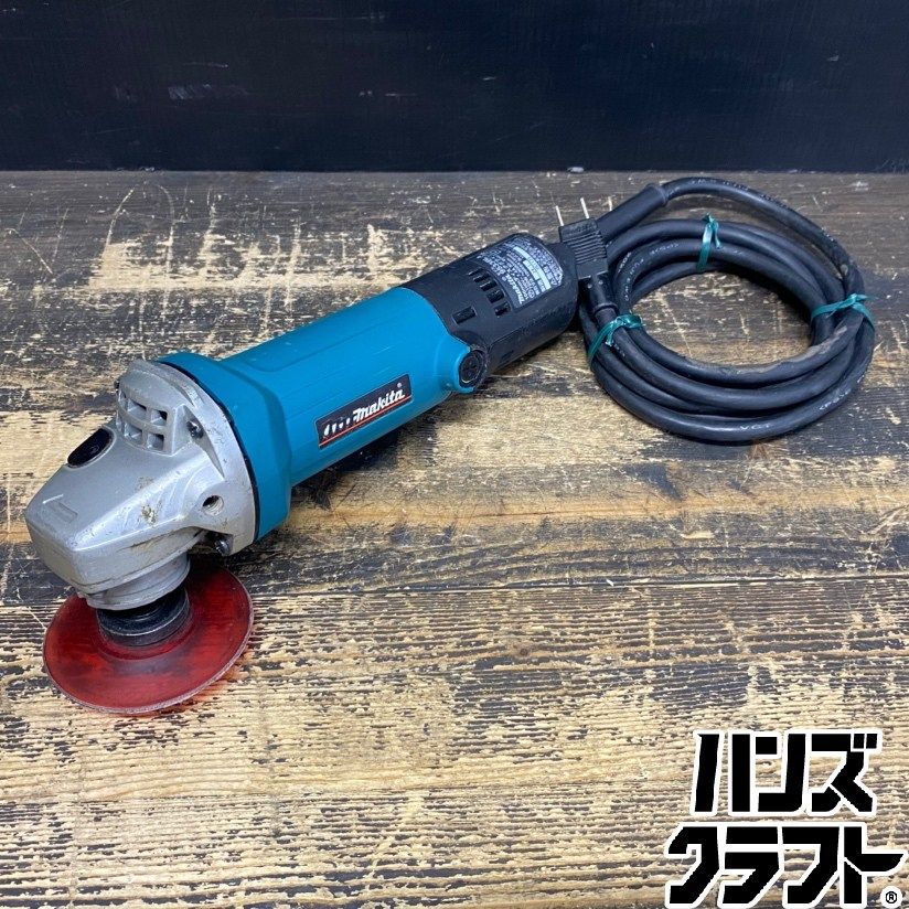 ●【送料無料】【中古品】makita マキタ 9533BLA ディスクグラインダ 100mm 単相100V ※本体のみ 【ハンズクラフト久留米上津BP店】