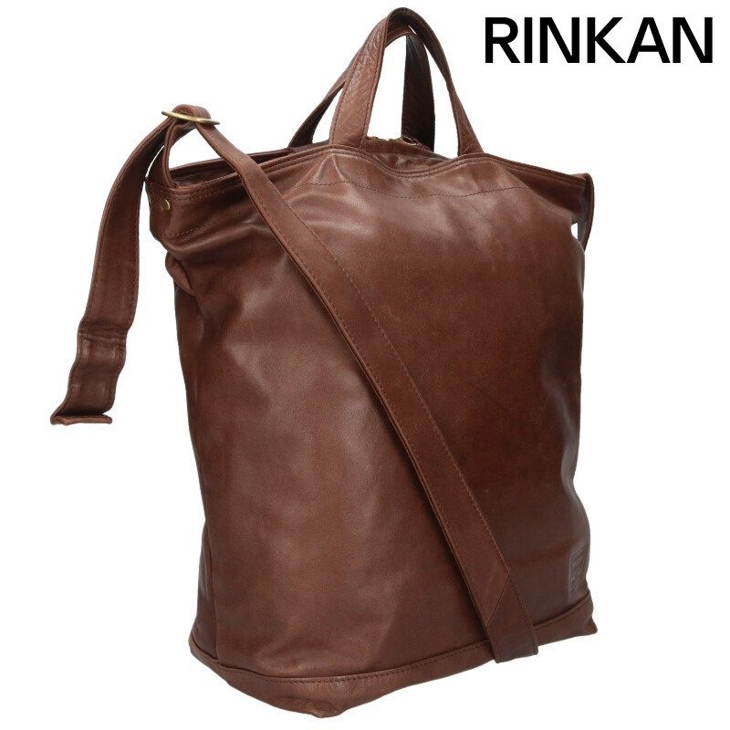 ポーター FRANK 2WAY SHOULDER BAG ホースレザーショルダーバッグ メンズ