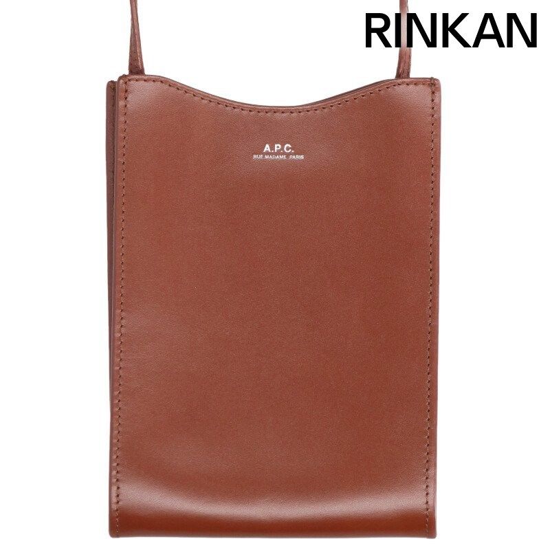 アーペーセー Neck Pouch Jamie レザーショルダーバッグ メンズ