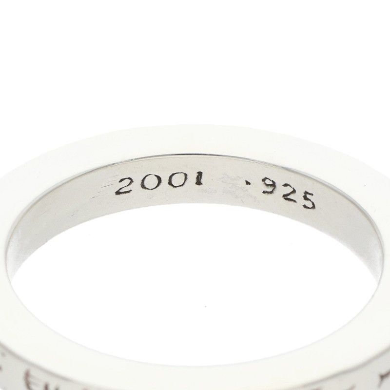 クロムハーツシルバーリング18号【 3mm SPACER FUCK YOU 】 クロムハーツ 3mm SPACER FUCKYOU/3mmスペーサーファックユー シルバー