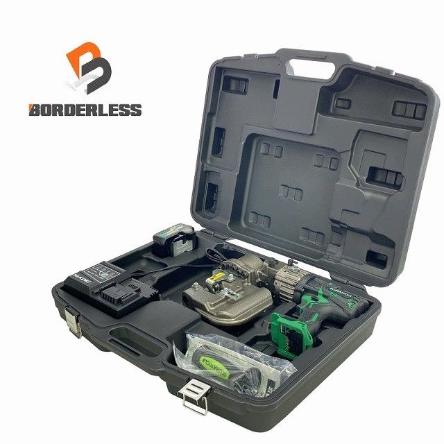 ☆未使用品☆IKURA イクラ 育良精機 36V コードレスバリアフリーパンチャー ISK-BP20LF バッテリ1個(2.5Ah) 充電器 ケース付 充電式127874