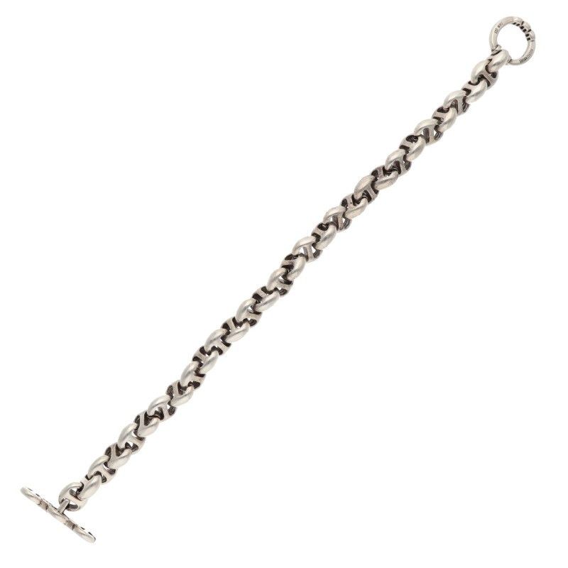 ホーセンブース 10MM OPEN-LINK BRACELET ダイヤシルバーブレスレット