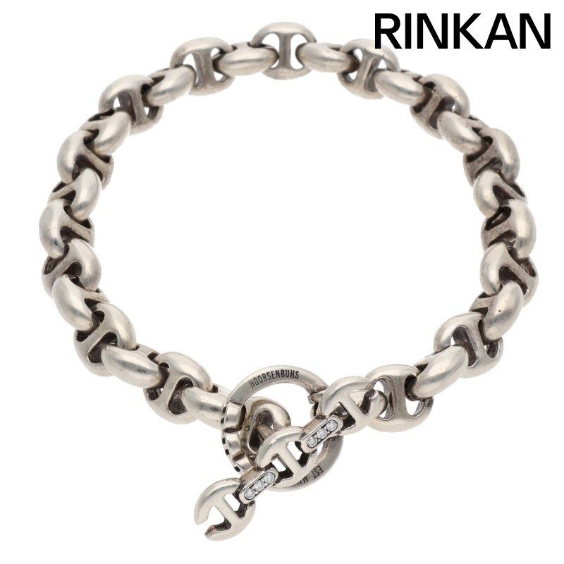 正規品ホーセンブースブレスレット 10MM OPEN-LINK BRACELET ホーセンブース 10MM OPEN-LINK BRACELET ダイヤシルバーブレスレット