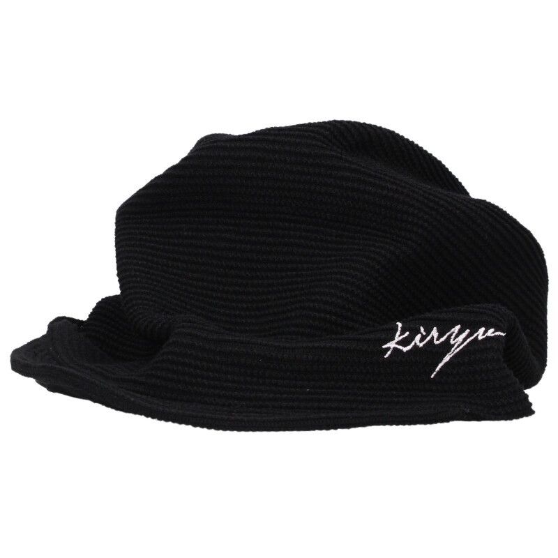 キリュウキリュウ KK-HAT15-173kiryu ロゴ刺繍キャスケット帽子 メンズ
