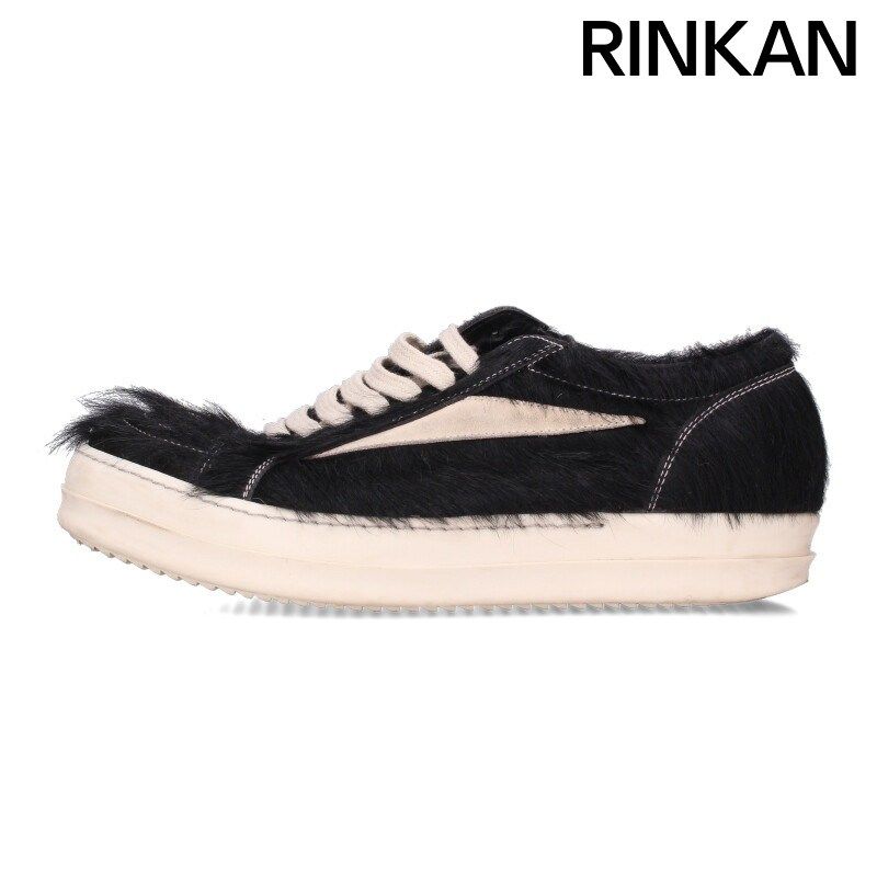 リックオウエンス VINTAGE SNEAKS ヴィンテージスニークファースニーカー メンズ 40