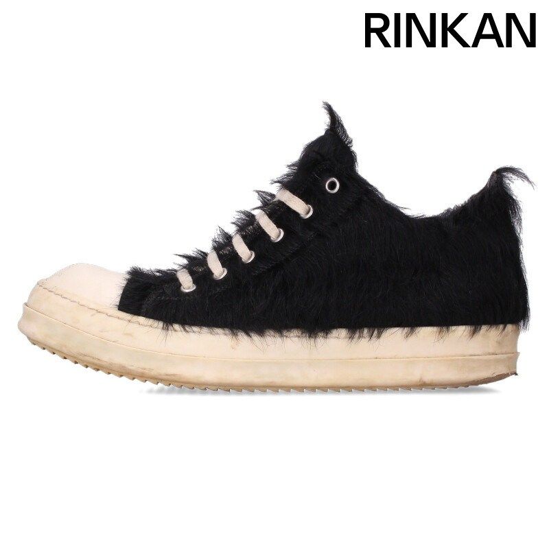 リックオウエンス RAMONES LOW ラモーンズローカット ファースニーカー メンズ 42