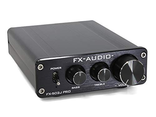 ☆新品☆FX-AUDIO- FX-502J PRO TDA7498搭載 50W×2ch トーンコントロール機能搭載プリメインアンプ (ブラック) 4d310f1f